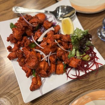 Urban Grill Indian Cuisine signature dishes Chili ChickenHyderabadi Chicken 65Tandoori Murgh